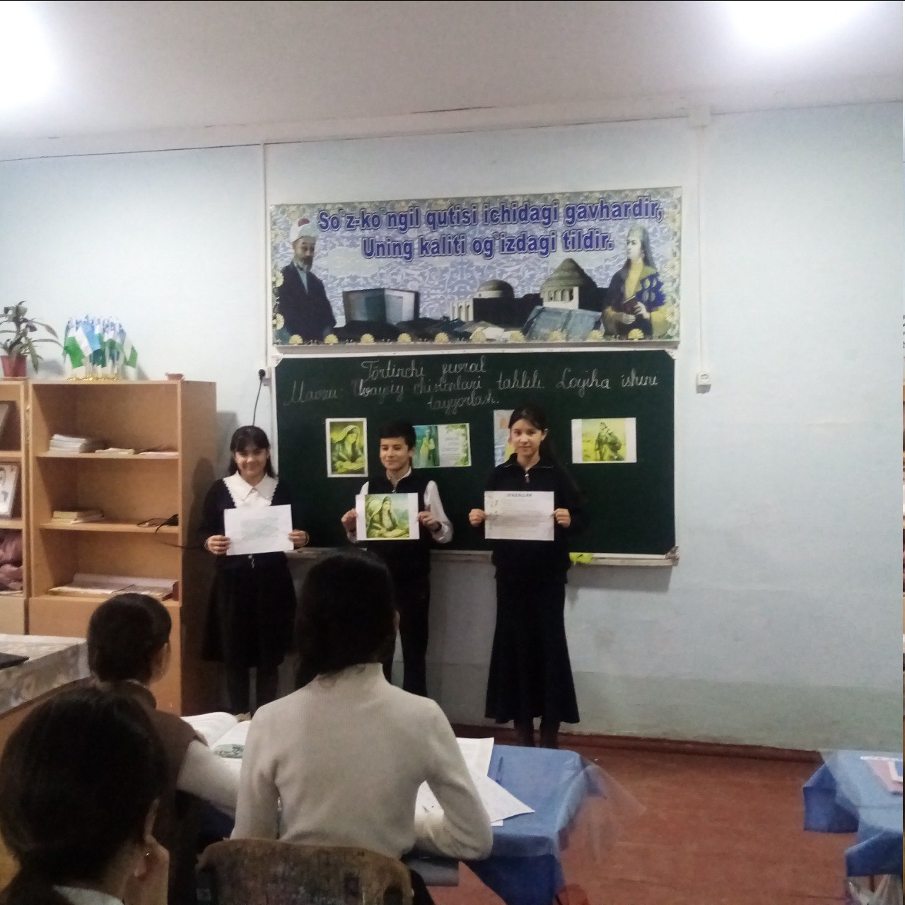 Ochiq darslardan foto lavhalar