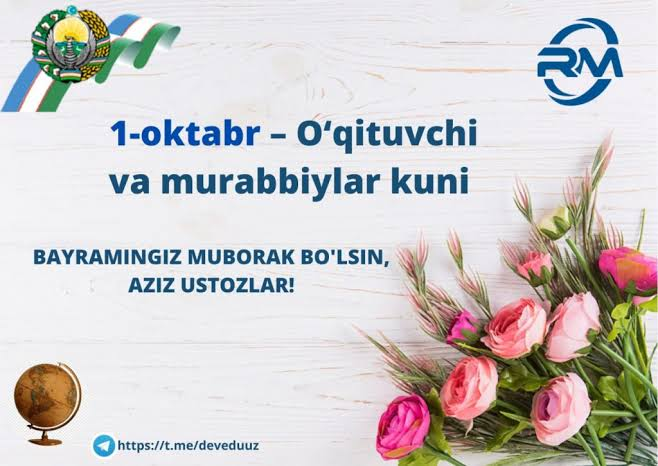 1-OKTABR "O'QITUVCHI VA MURABBIYLAR KUNI"